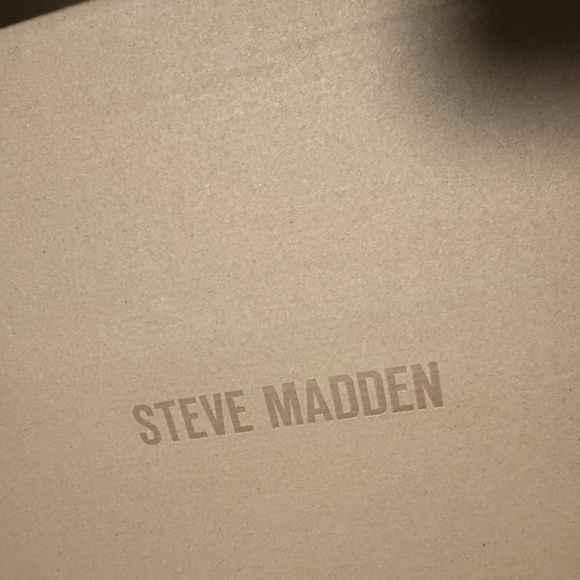 Steve Madden Leather Boots Bone Cream 6 - Picture 8 of 8